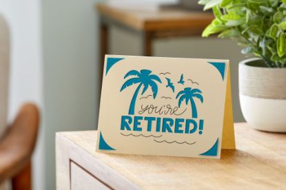 Picture of Retirement Card 0002/001