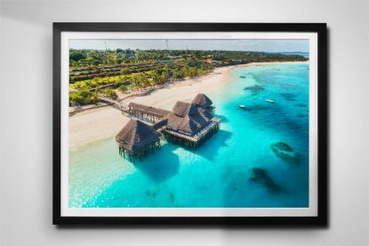 Picture of Aerial Photography of Yuni Resort Zanzibar - Serene Maritime Themes