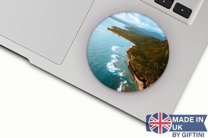 Picture of Hawaiian Island Sunset Aerial Photo Sticker