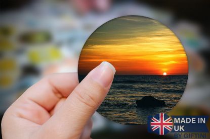 Picture of Lomography-Inspired Sun & Ocean Photo Sticker