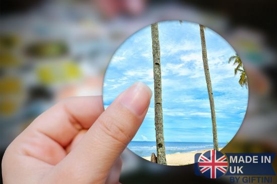 Picture of Dayak Art Palm Tree Sticker: Tropical Coastal Vibesopy