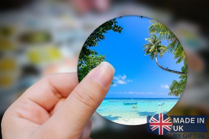 Picture of Tropical Paradise Photo Sticker - Exquisite Nature-Inspired Imagery