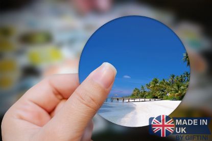 Picture of Tropical Paradise Photo Sticker - Bring the Beach to You!