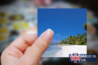 Picture of Tropical Paradise Photo Sticker - Bring the Beach to You!