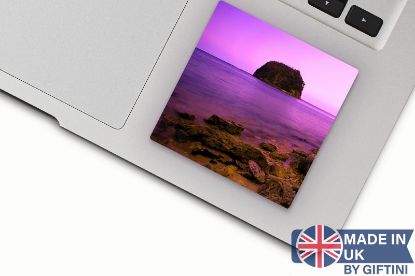 Picture of Purple Sky Beach Rocks - Photo Sticker